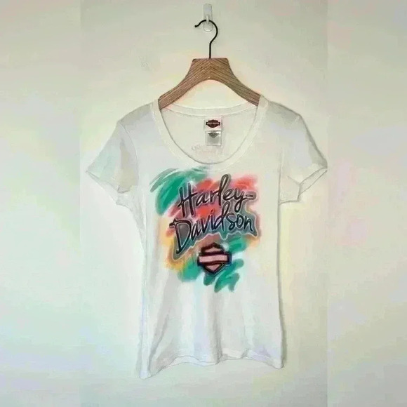 Harley-Davidson women’s tee ,  sz medium - Picture 1 of 4